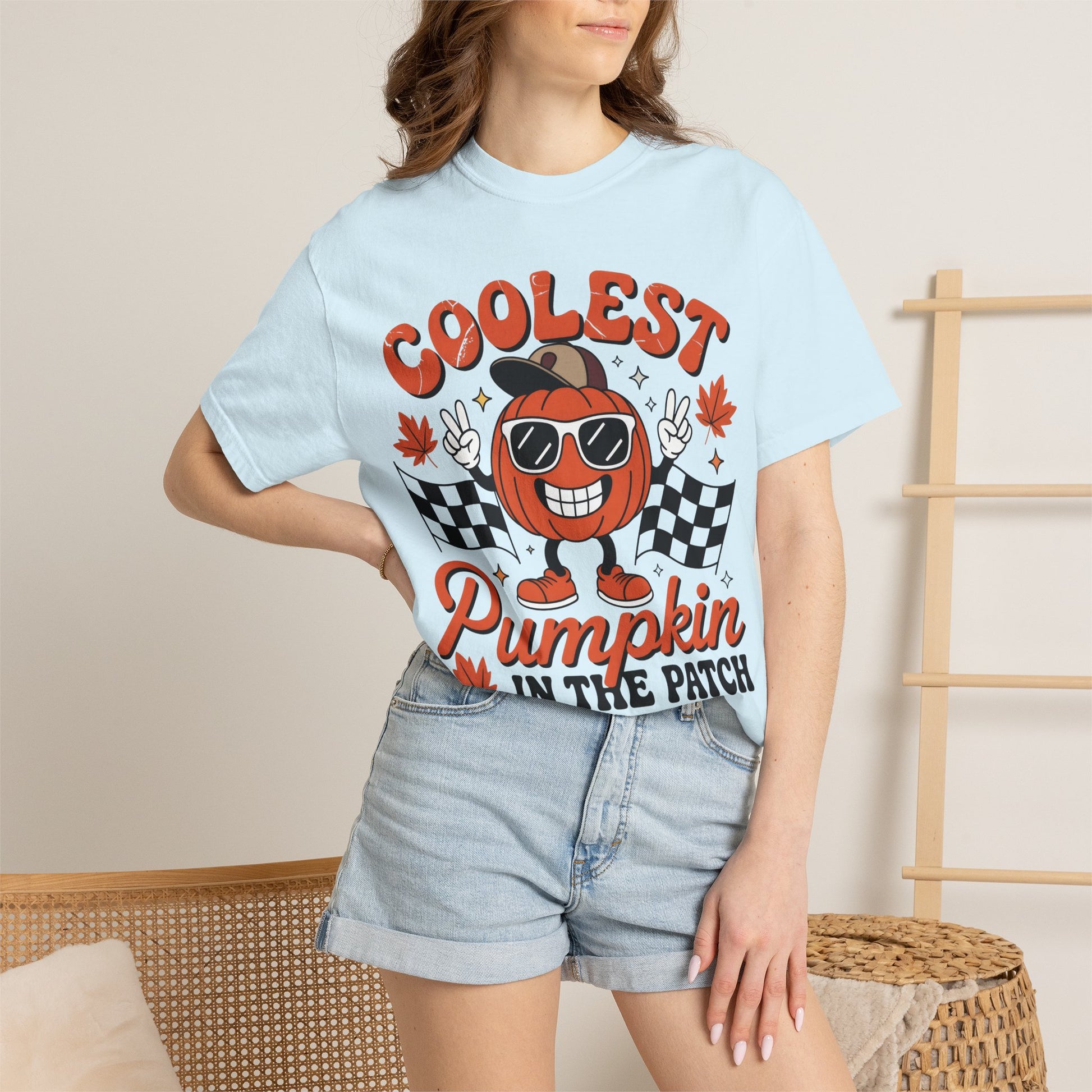 Coolest Pumpkin In The Patch Shirt, Pumpkin Patch Shirt, Halloween Pumpkin Shirt, Cute Autumn Shirt, Comfort Colors 1717