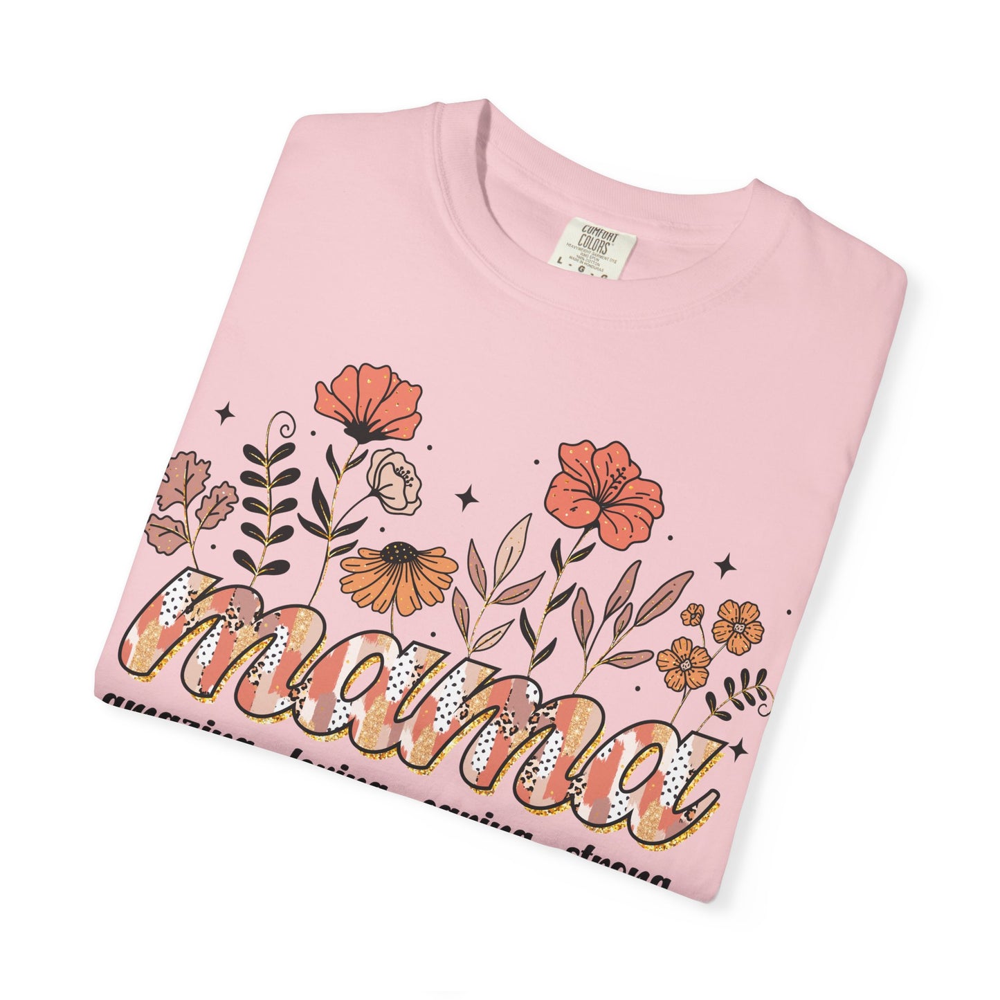 Floral Mama Comfort Colors Shirt | Trendy Mother’s Day Gift