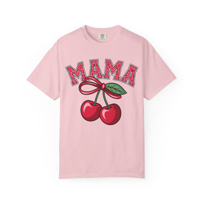 Pink Mama Cherry Shirt | Cute Coquette Mom Tee