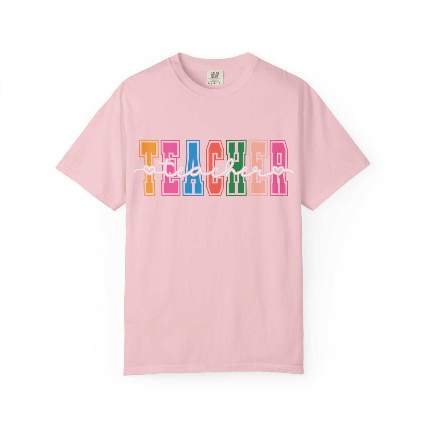 Retro Teacher Comfort Colors Shirt | Cute Teacher Gift Tee