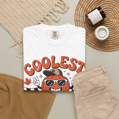 Coolest Pumpkin In The Patch Shirt, Pumpkin Patch Shirt, Halloween Pumpkin Shirt, Cute Autumn Shirt, Comfort Colors 1717