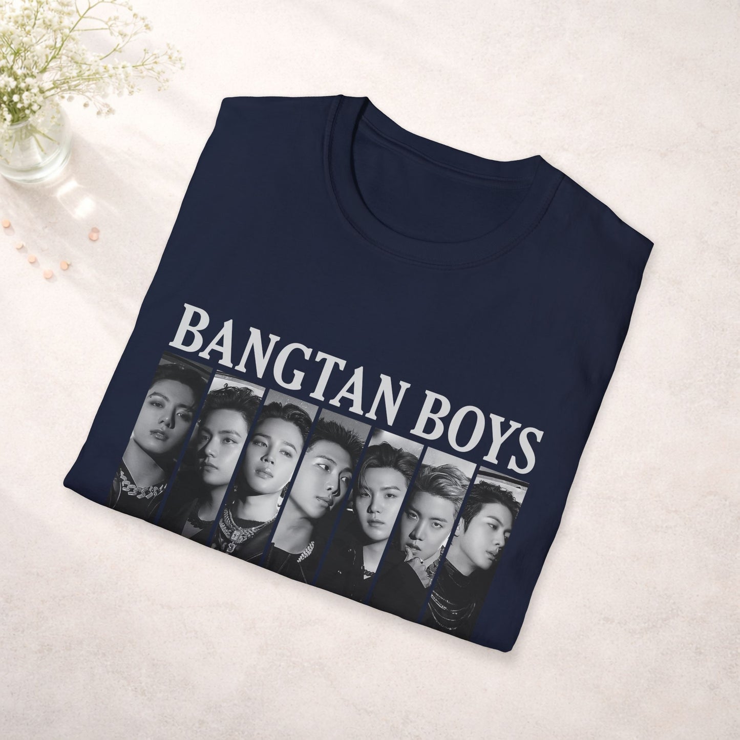 Bangtan Boys Shirt Bts Graphic Tee, Bts Signature Shirt, Vintage Kpop Merch, Bts Arirang Tour Tee, Army Gift, Bangtan Boys Portrait T-Shirt