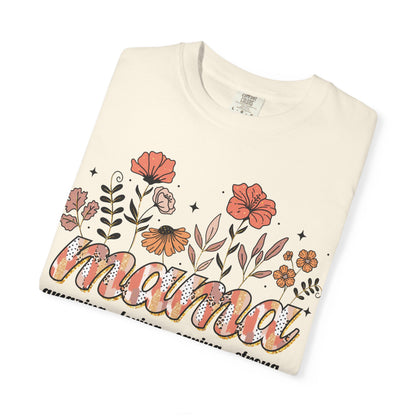 Floral Mama Comfort Colors Shirt | Trendy Mother’s Day Gift