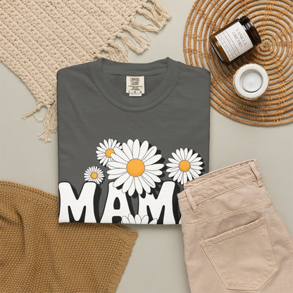 Mama Daisy Flower Shirt | Cute Floral Mom Tee
