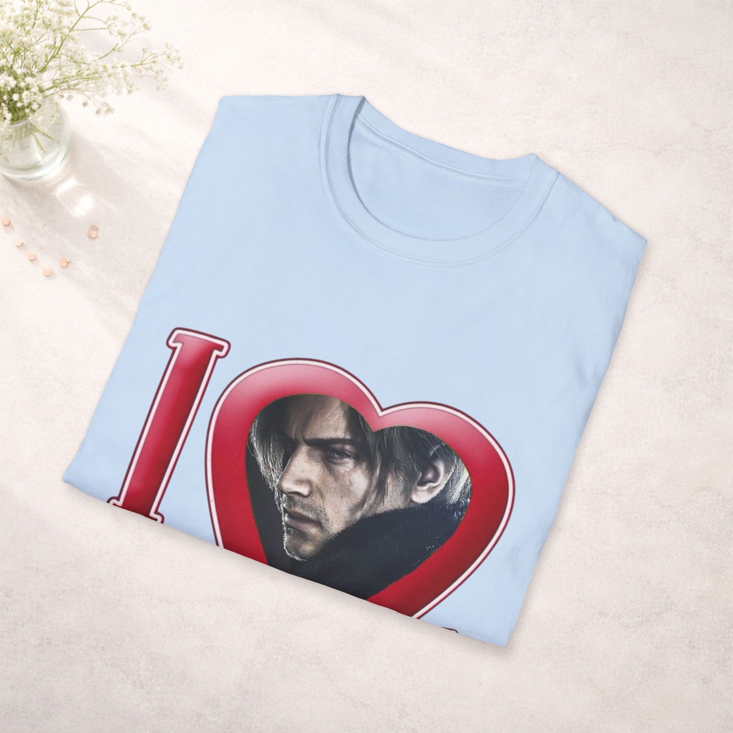 Leon Kennedy I Love My Husband Shirt Resident Evil Tee Gamer Shirt Funny Horror Game Shirt Leon S Kennedy Graphic Tee Gift for Him Her