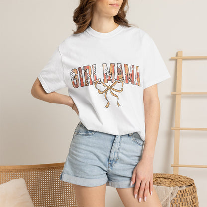 Girl Mama Comfort Colors Shirt | Trendy Motherhood Gift Tee