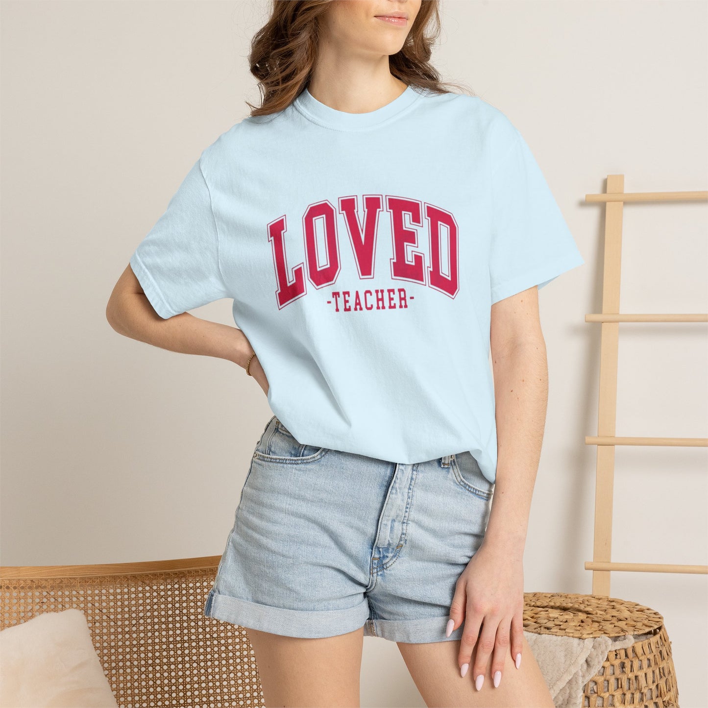 Loved Teacher Shirt | Comfort Colors Teacher Tee