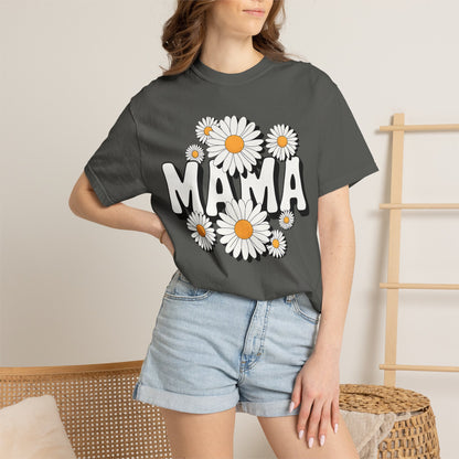 Mama Daisy Flower Shirt | Cute Floral Mom Tee