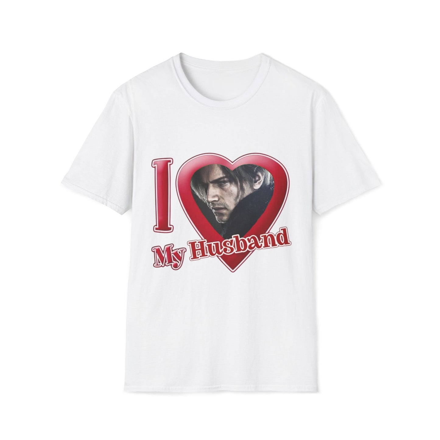 Leon Kennedy I Love My Husband Shirt Resident Evil Tee Gamer Shirt Funny Horror Game Shirt Leon S Kennedy Graphic Tee Gift for Him Her