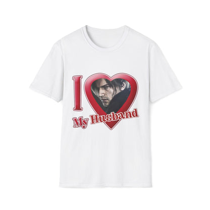 Leon Kennedy I Love My Husband Shirt Resident Evil Tee Gamer Shirt Funny Horror Game Shirt Leon S Kennedy Graphic Tee Gift for Him Her