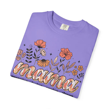 Floral Mama Comfort Colors Shirt | Trendy Mother’s Day Gift