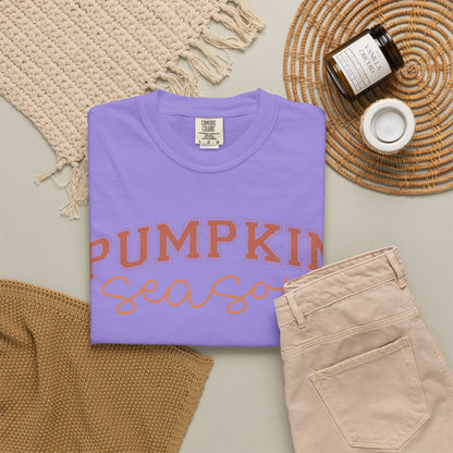 Premium quality Pumpkin Season Shirt, Fall Aesthetic Tee, Pumpkin Patch Outfit, Cozy Autumn Shirt, Cute Fall Festival Tee