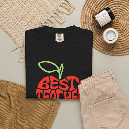 Best Teacher Ever Shirt | Apple Teacher Graphic Tee