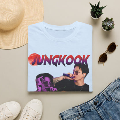 Jungkook Shirt BTS Collage Tee, Kpop Graphic T Shirt, Jungkook Fan Shirt, BTS Tour 2026 Merch, Kpop Streetwear Tee, Unisex Softstyle Gift