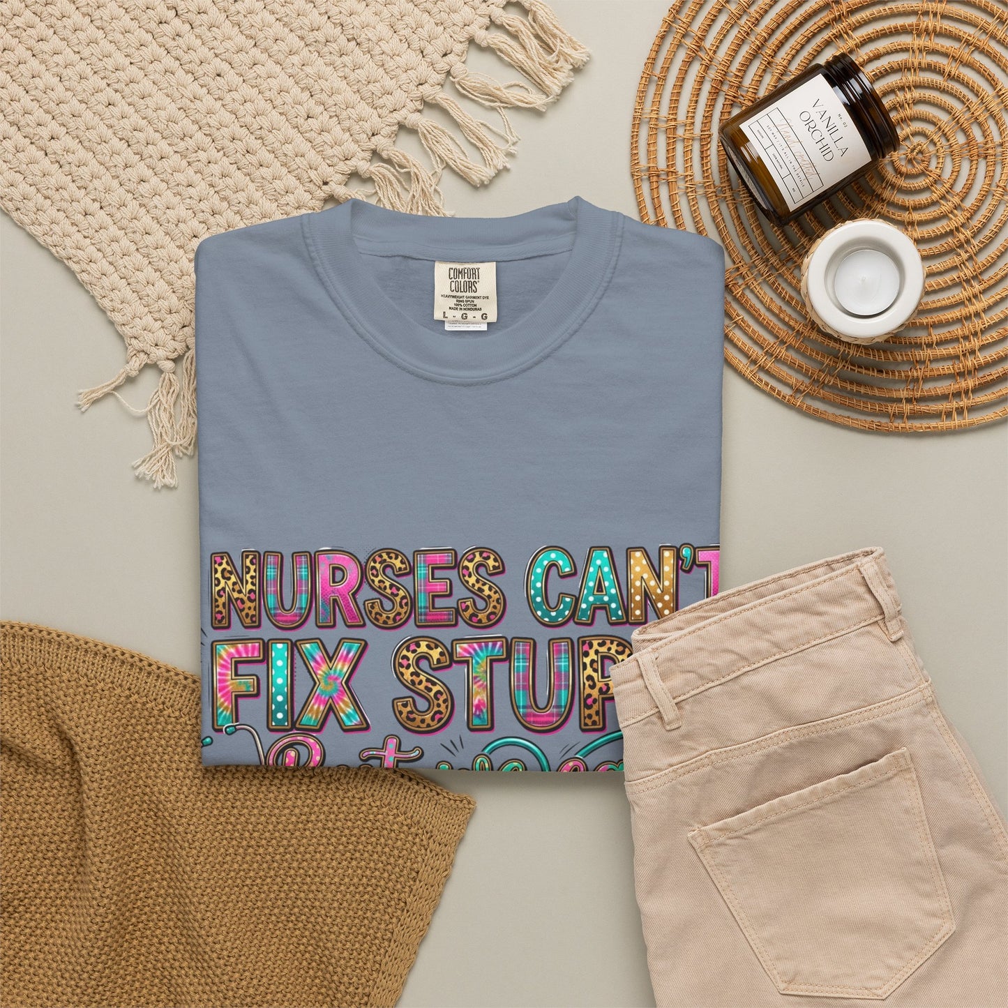 nurse humor aesthetic Funny Nurse Shirt Nurses Can't Fix Stupid But We Can Sedate It, Sarcastic RN Tee, ER Nurse Gift, ICU