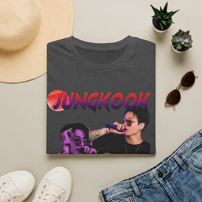 Jungkook Shirt BTS Collage Tee, Kpop Graphic T Shirt, Jungkook Fan Shirt, BTS Tour 2026 Merch, Kpop Streetwear Tee, Unisex Softstyle Gift