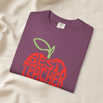 Best Teacher Ever Shirt | Apple Teacher Graphic Tee