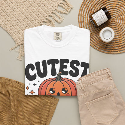 Premium quality Cutest Pumpkin In The Patch Shirt, Pumpkin Patch Family Outfit, Cute Halloween Shirt, Fall Festival Tee