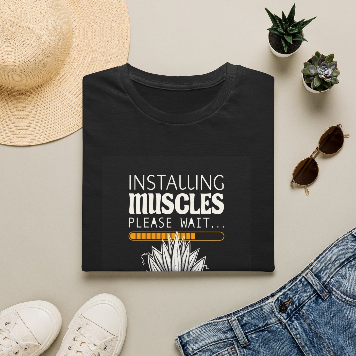 Anime Gym Shirt Installing Muscles Tee Saiyan Workout Shirt Anime Fitness Shirt Dragon Ball Inspired Gym Shirt Funny Gym Tee