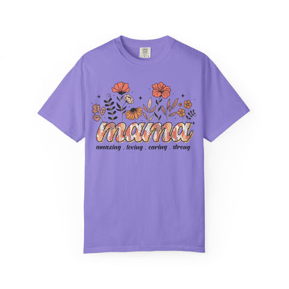 Floral Mama Comfort Colors Shirt | Trendy Mother’s Day Gift
