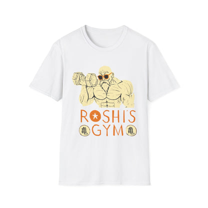 Roshi Gym Shirt Anime Gym Shirt Funny Anime Workout Tee Dragon Ball Inspired Fitness Shirt Anime Gym Rat Gift Otaku Fitness Clothing