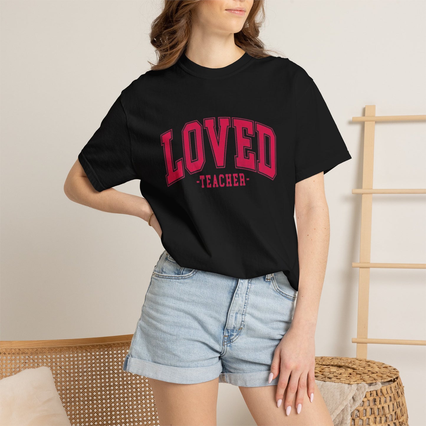 Loved Teacher Shirt | Comfort Colors Teacher Tee