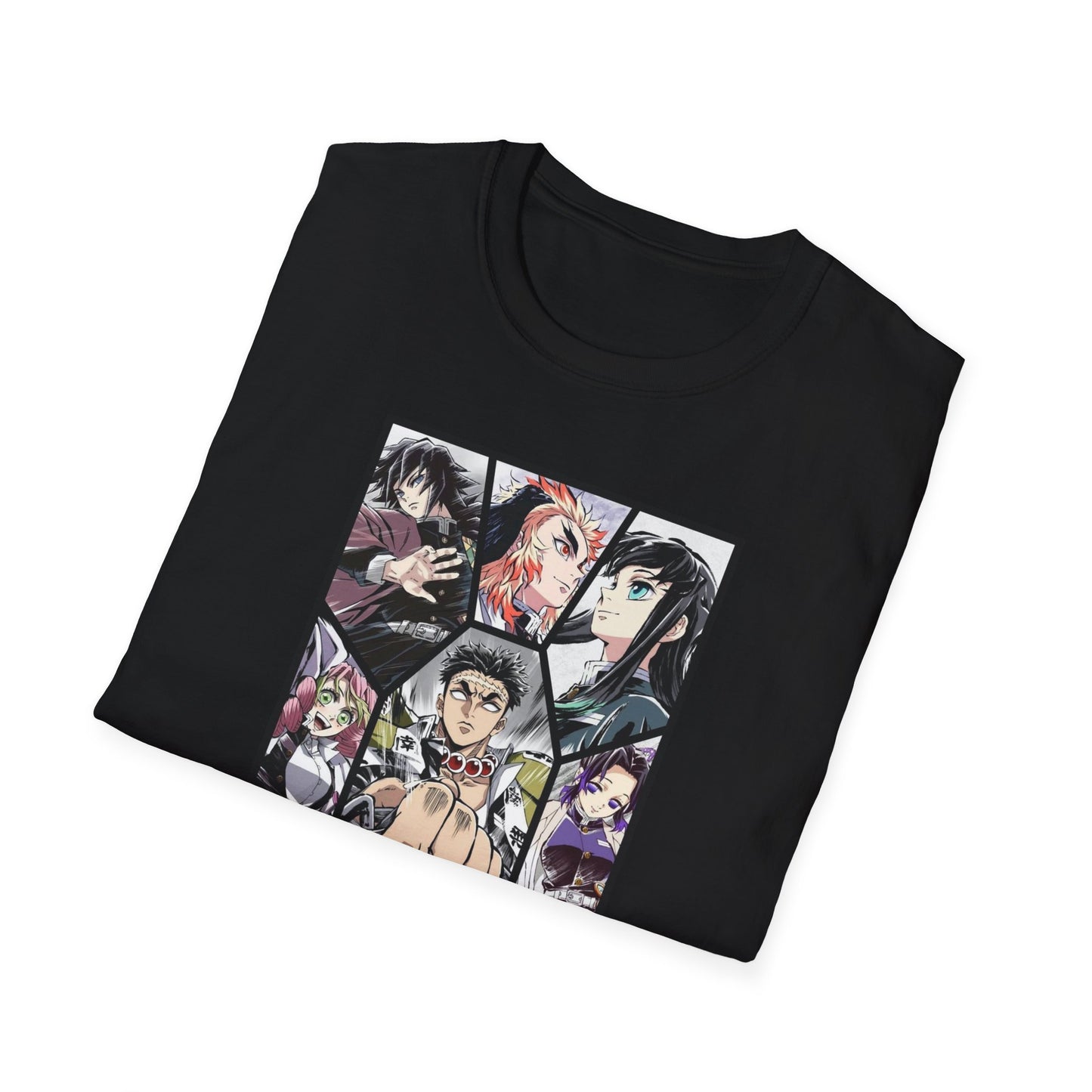 Demon Slayer Hashira T Shirt Anime Pillars Graphic Tee  Kimetsu No Yaiba Hashira Shirt  Japanese Anime Streetwear Tee Gift for Anime Fans