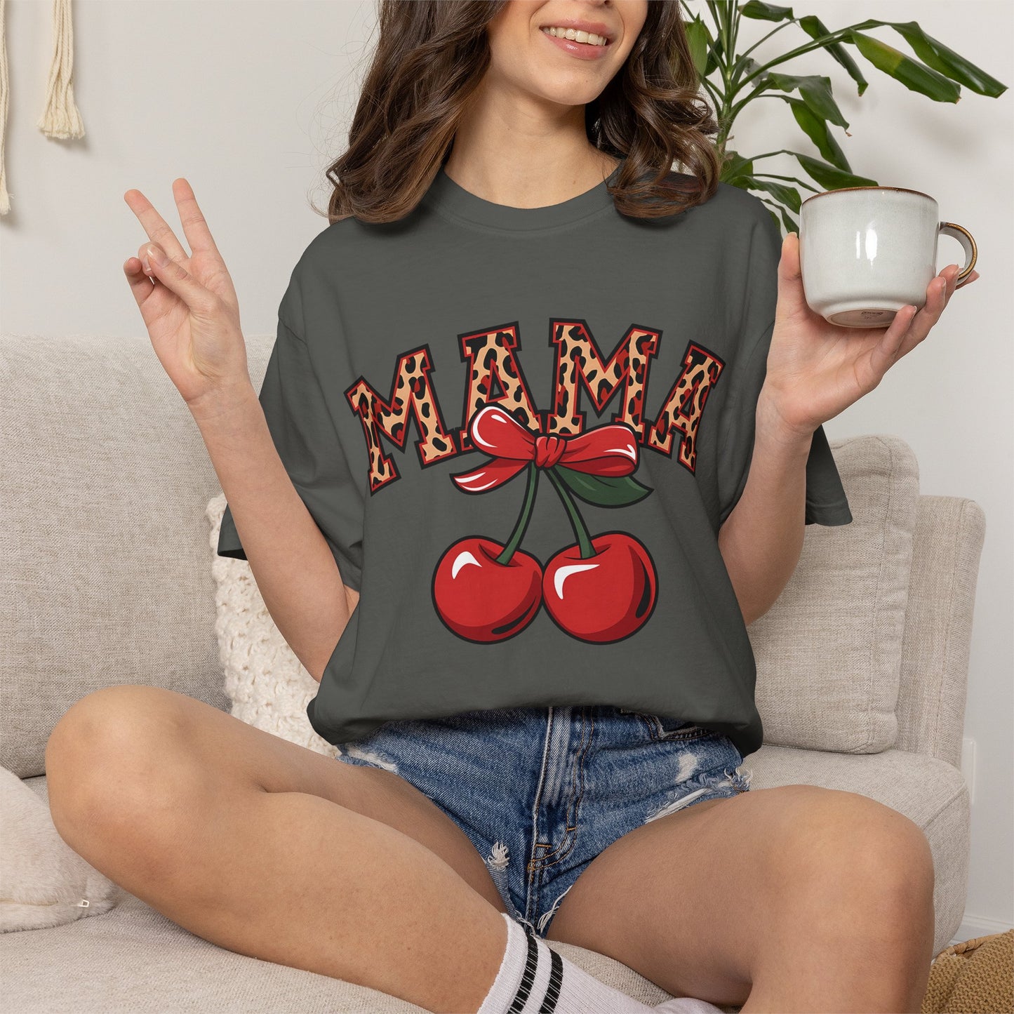 Cherry Mama Shirt | Cute Coquette Mom Tee
