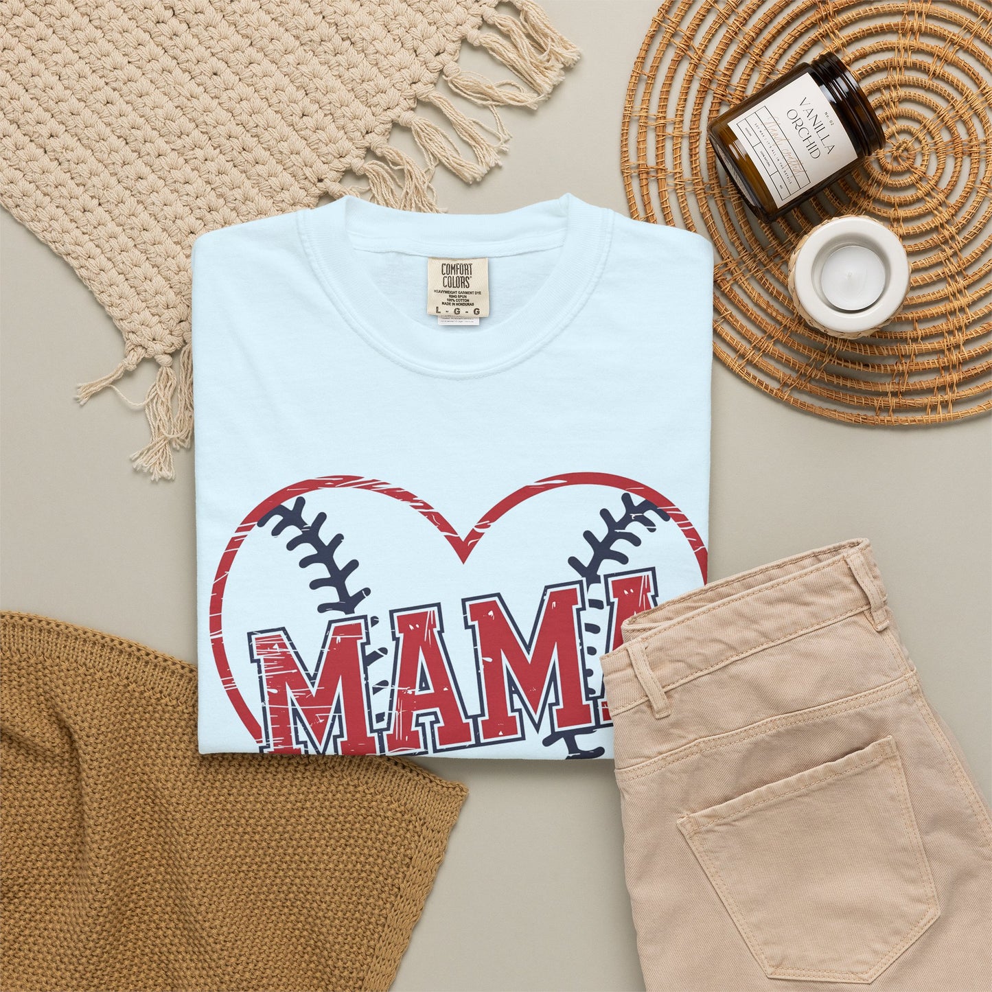 Baseball Mama Shirt | Softball Mom Gift Tee