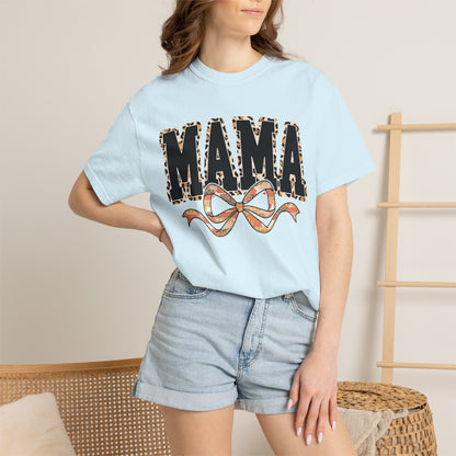 Mama Bow Comfort Colors Shirt | Trendy Mother’s Day Gift