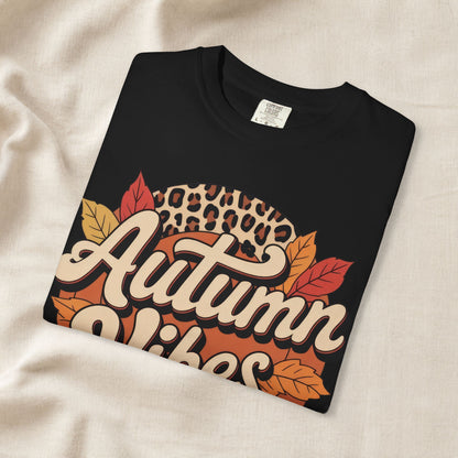 Premium quality Autumn Vibes Comfort Colors 1717 T-Shirt – Cozy Fall Leaves Graphic Tee apparel - soft comfortable cozy
