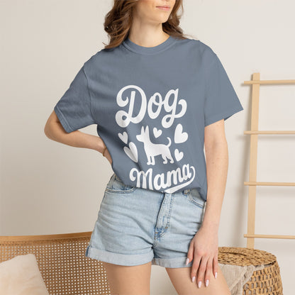 Dog Mama Shirt Comfort Colors 1717, Cute Dog Mom Tee, Pet Lover Gift Shirt, Fur Mama T Shirt, Dog Owner Gift, Puppy Mom