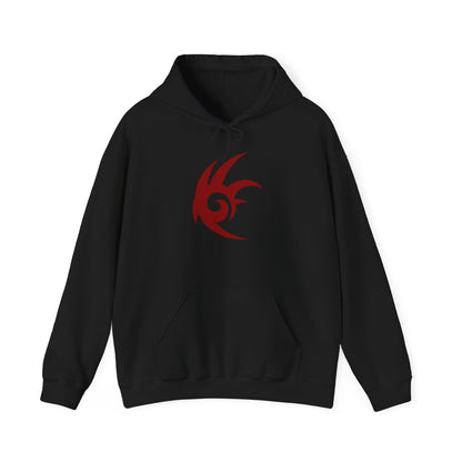 Shadow The Hedgehog Logo Hoodie, Sonic Inspired Minimalist Gamer Sweatshirt, Unisex Heavy Blend Pullover Streetwear Gift, Sonic Hoodie Gift