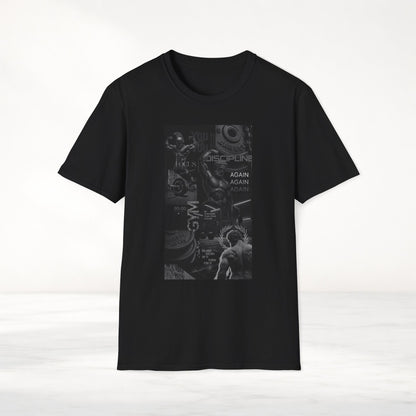 Gym Aesthetic Shirt Streetwear Fitness Tee Bodybuilding Collage Shirt Dark Gym Shirt Fitness Lifestyle Clothing Streetwear Gym Tee