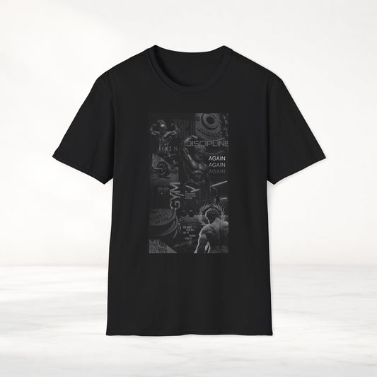Gym Aesthetic Shirt Streetwear Fitness Tee Bodybuilding Collage Shirt Dark Gym Shirt Fitness Lifestyle Clothing Streetwear Gym Tee