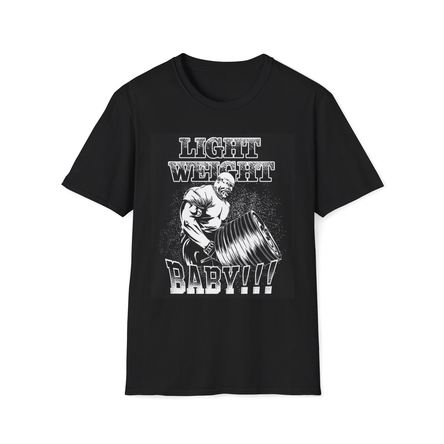 Light Weight Baby Ronnie Coleman Shirt Gym Motivation Tee, Bodybuilding Workout Shirt, Fitness Graphic Tee, Gym Lover Gift, Strongman Shirt