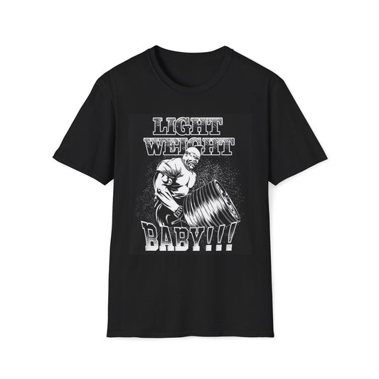 Light Weight Baby Ronnie Coleman Shirt Gym Motivation Tee, Bodybuilding Workout Shirt, Fitness Graphic Tee, Gym Lover Gift, Strongman Shirt