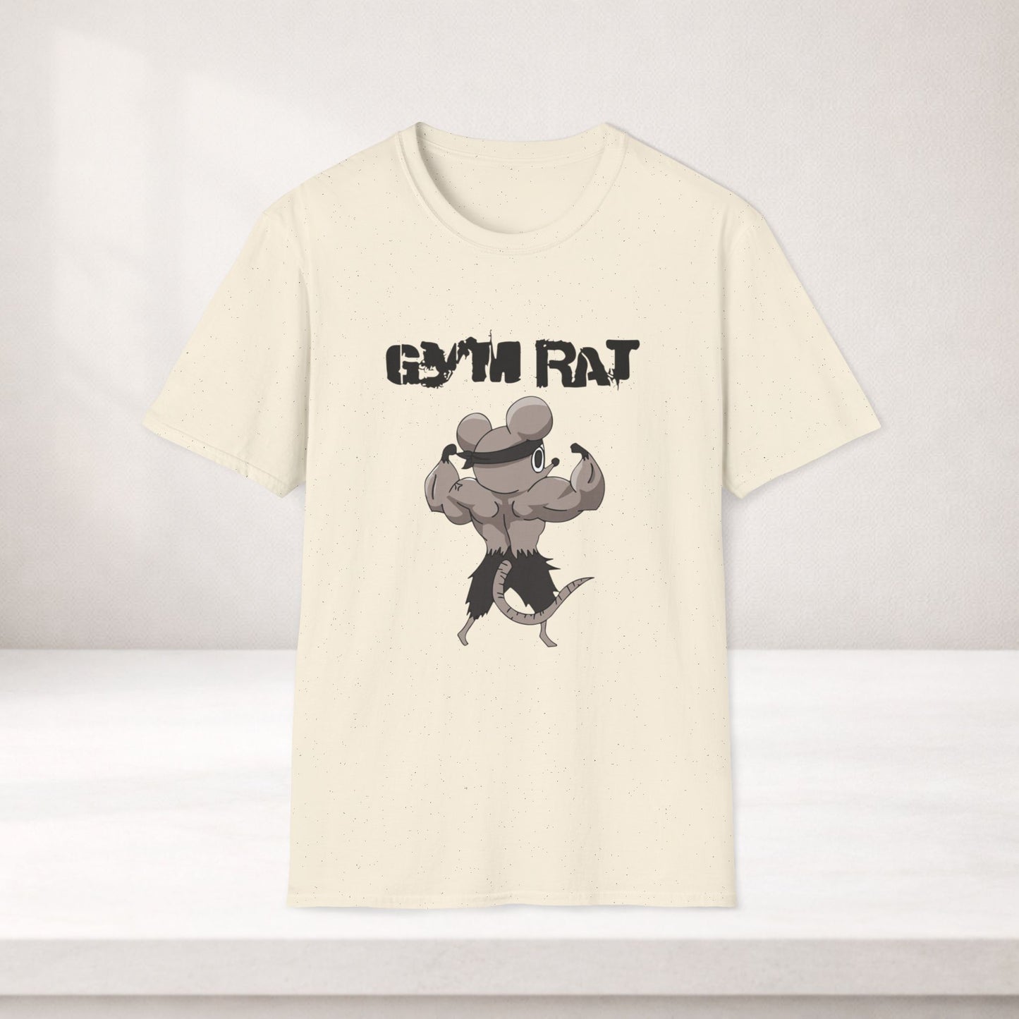 Gym Rat Shirt Funny Workout Shirt Gym Lover Tee Fitness Motivation Shirt Bodybuilding Shirt Gym Humor Tee Gift for Gym Lover Gym Rat T-Shirt