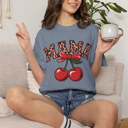 Cherry Mama Shirt | Cute Coquette Mom Tee