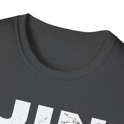 Jin BTS Shirt Minimal Tee, Jin Black and White T Shirt, Kpop Graphic Tee, BTS Jin Fan Shirt, Army Gift, Unisex Softstyle Shirt