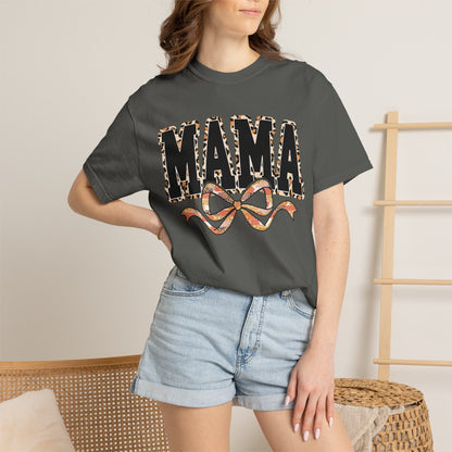 Mama Bow Comfort Colors Shirt | Trendy Mother’s Day Gift
