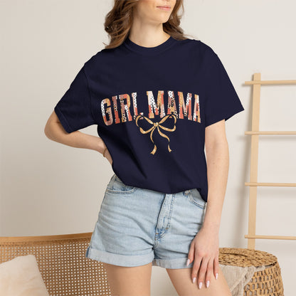 Girl Mama Comfort Colors Shirt | Trendy Motherhood Gift Tee