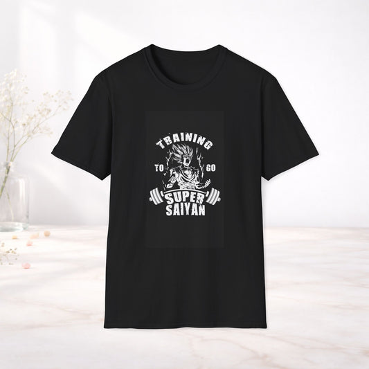Training To Go Super Saiyan Gohan Shirt Anime Gym Shirt Workout Motivation Tee Anime Training Shirt Fitness Anime Tee Gift for Anime Fans