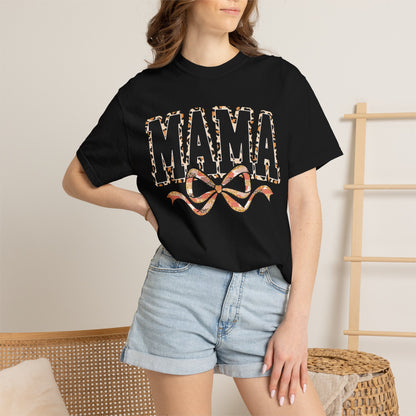 Mama Bow Comfort Colors Shirt | Trendy Mother’s Day Gift