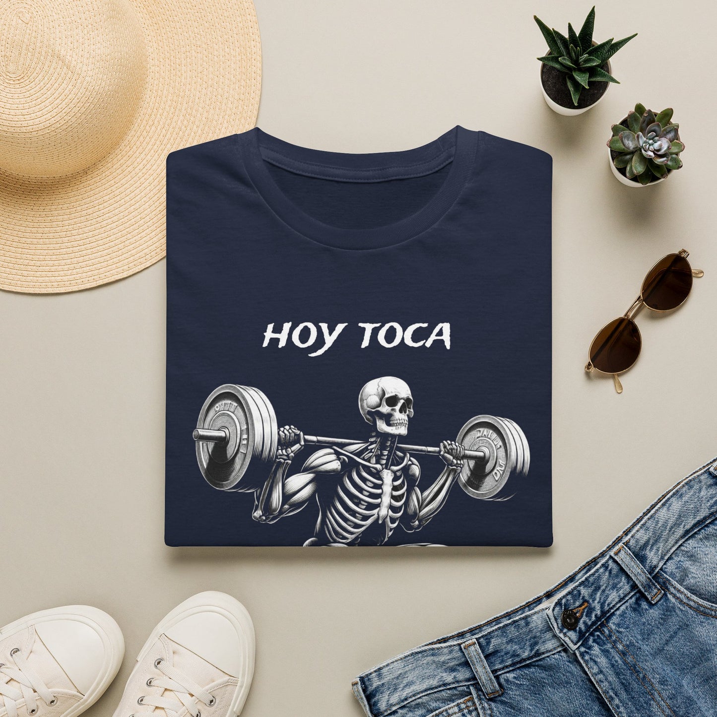 Hoy Toca Pierna Shirt | Funny Spanish Leg Day Gym Tee powerlifting tee graphic graphic tee - eye-catching powerlifting tee