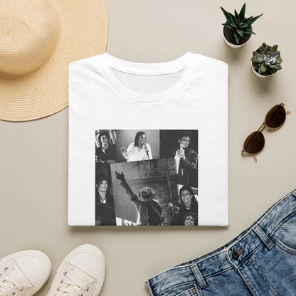 Michael Jackson Collage Shirt Vintage King Of Pop Tee Retro Music Graphic T Shirt 80s Pop Icon Fan Gift MJ Aesthetic Streetwear Tee