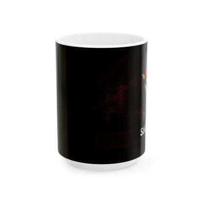 Shadow The Hedgehog Mug, Sonic the Hedgehog Fan Gift, Coffee Cup, Gamer Mug, Video Game Lover Gift, Geeky Tea Mug
