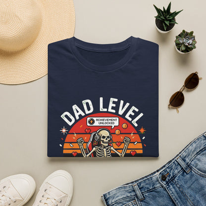 Dad Level Unlocked Shirt | Funny Gamer Dad Tee