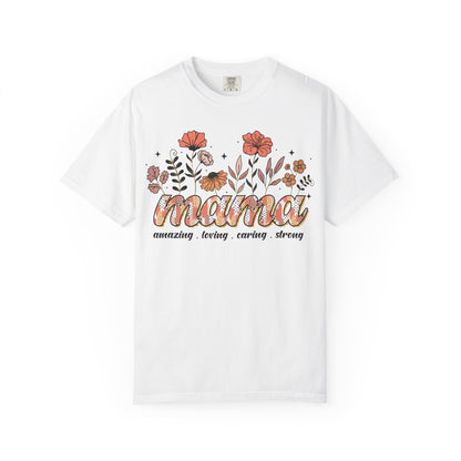Floral Mama Comfort Colors Shirt | Trendy Mother’s Day Gift