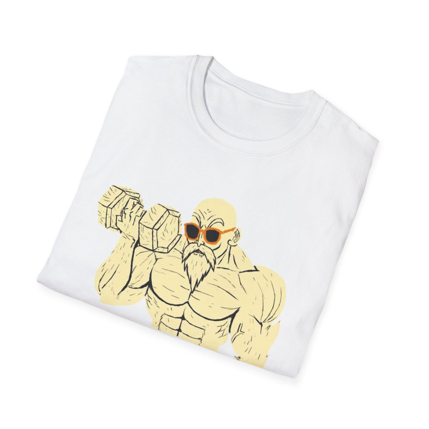 Roshi Gym Shirt Anime Gym Shirt Funny Anime Workout Tee Dragon Ball Inspired Fitness Shirt Anime Gym Rat Gift Otaku Fitness Clothing